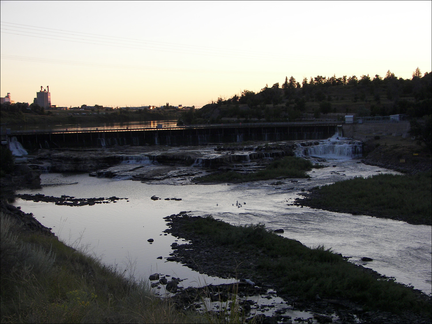 Great Falls, MT-Black Eagle Dam on the Missouri River